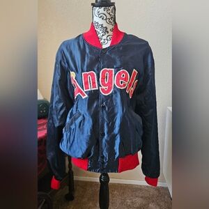 Vintage 80s 90s Baseball Los Angeles Angeles MLB Starter Jacket
